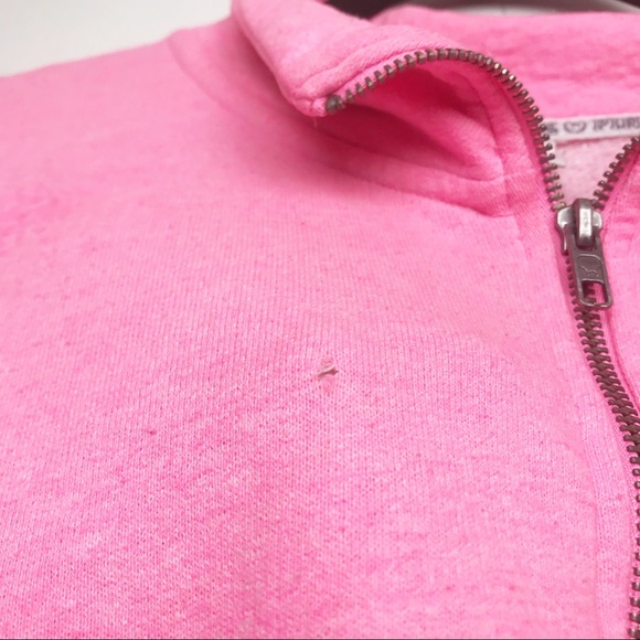 Victoria’s Secret Pink Fleece half zipper jacket - Picture 6 of 7